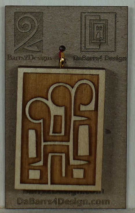 Wooden Pendant - 37