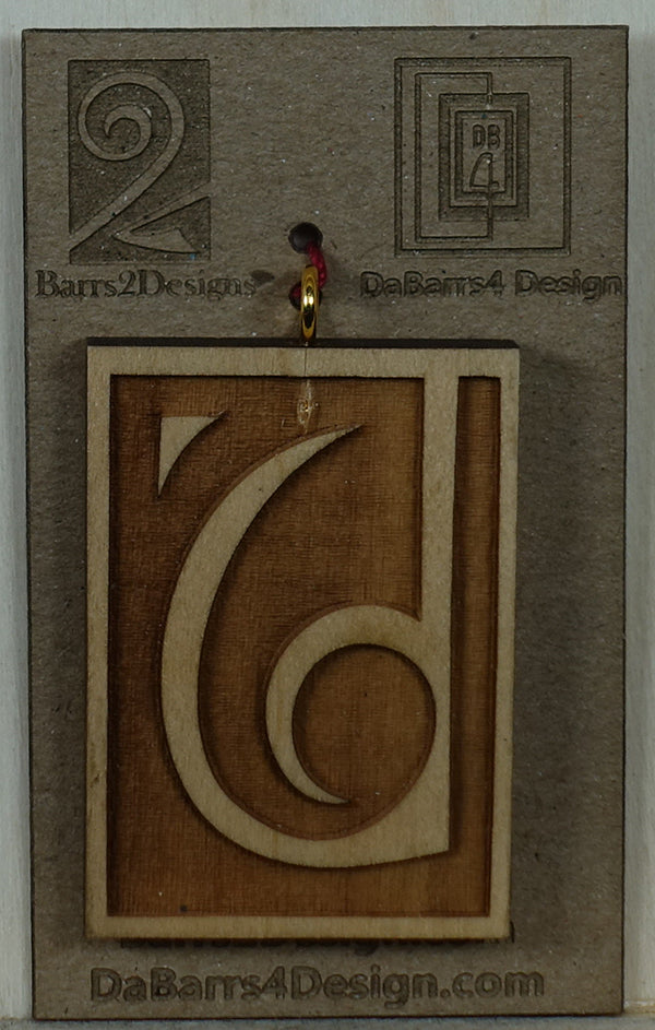 Wooden Pendant - 39