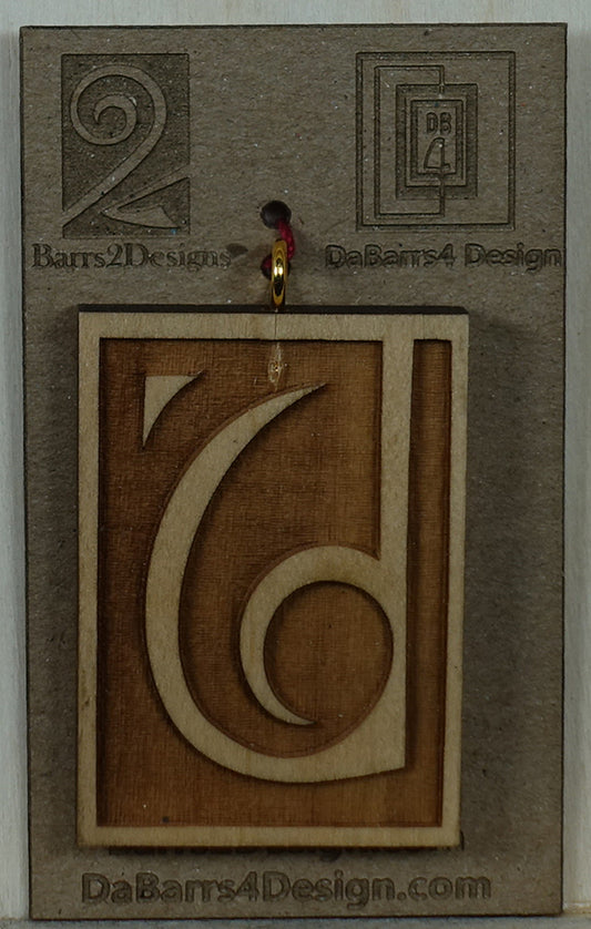 Wooden Pendant - 39