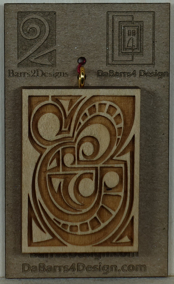 Wooden Pendant - 42