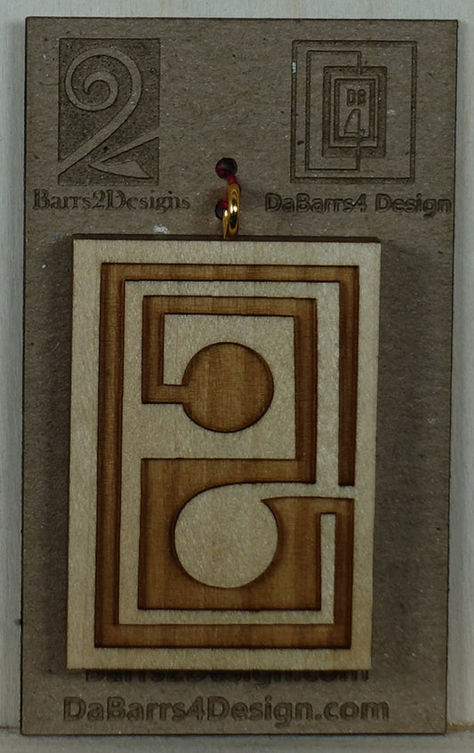 Wooden Pendant - 30