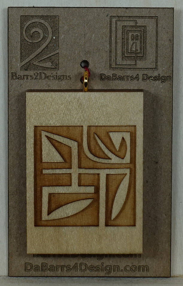 Wooden Pendant - 32