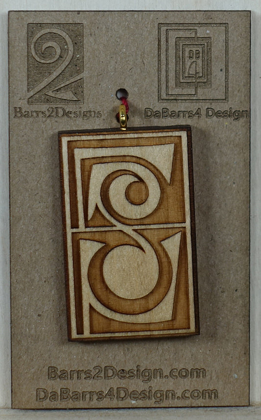 Wooden Pendant - 33