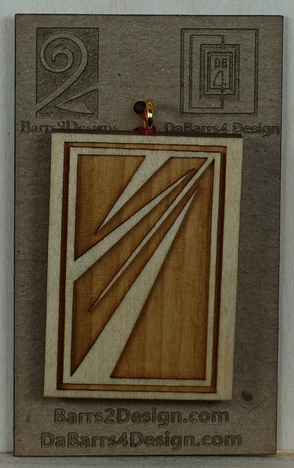 Wooden Pendant - 34