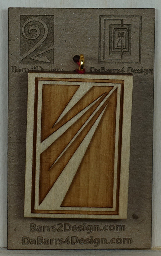 Wooden Pendant - 34