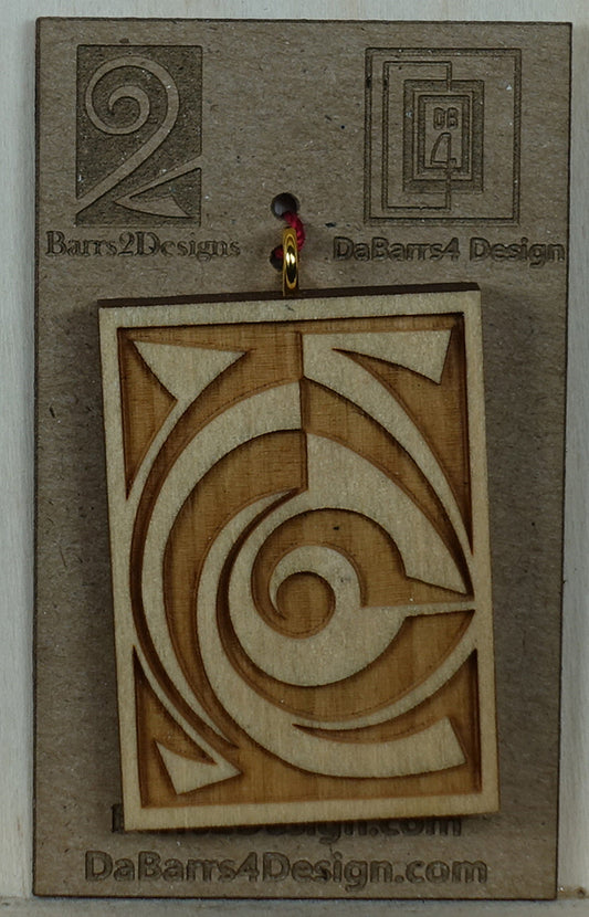 Wooden Pendant - 21