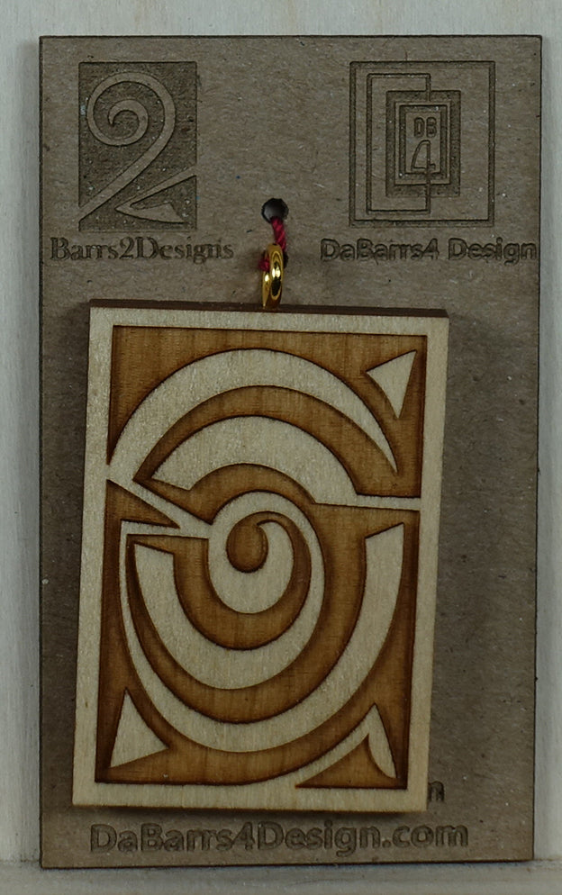 Wooden Pendant - 22