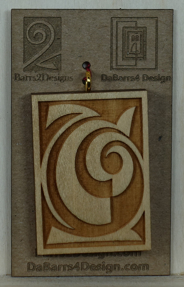 Wooden Pendant - 23