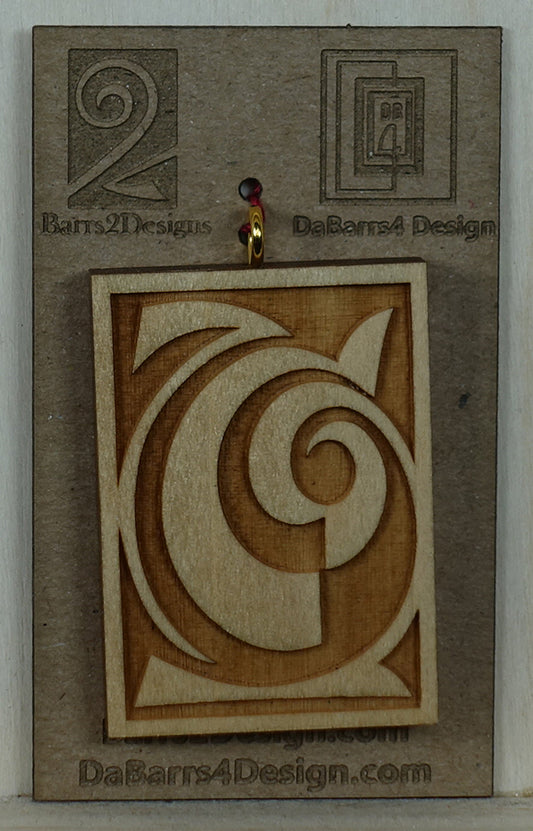 Wooden Pendant - 23