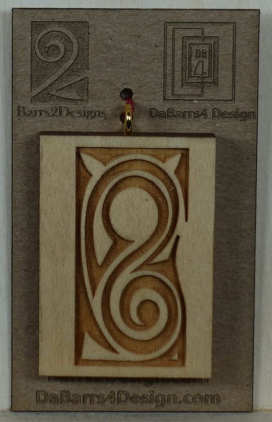 Wooden Pendant - 25
