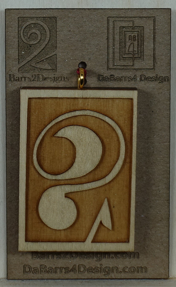 Wooden Pendant - 26
