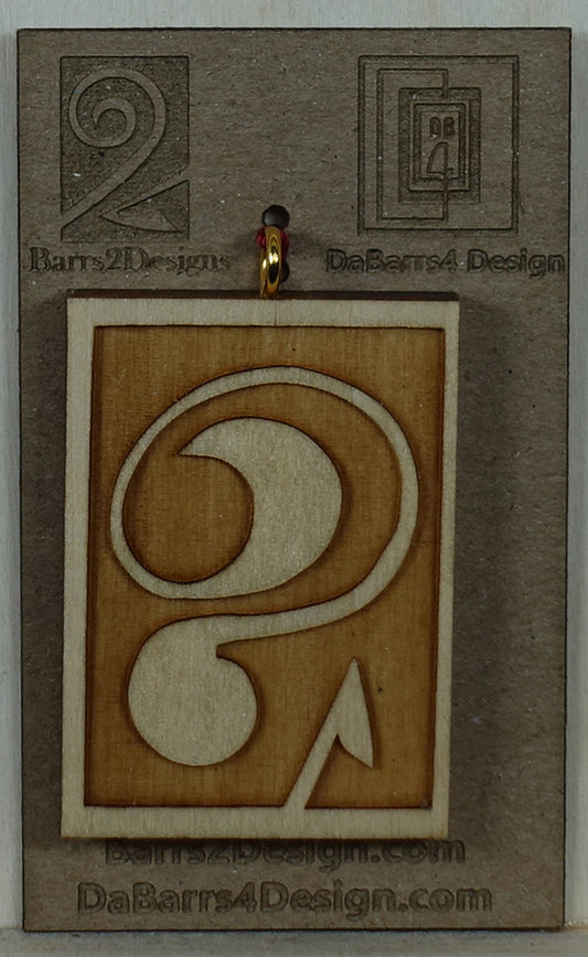 Wooden Pendant - 26