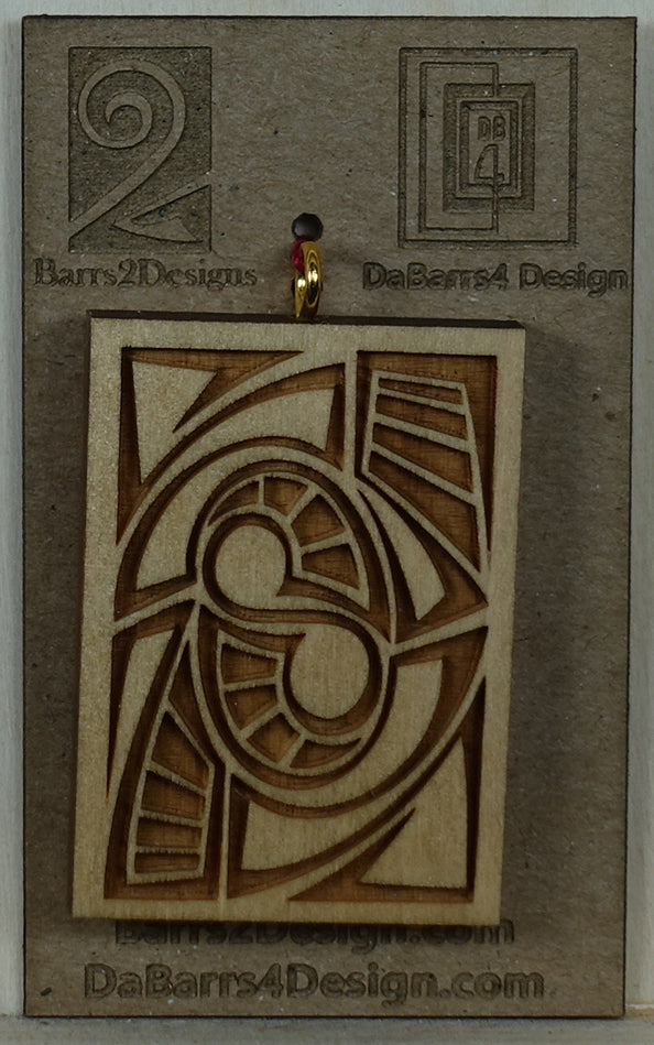 Wooden Pendant - 27